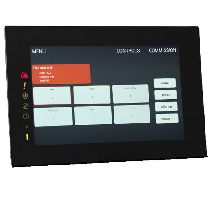 Hovedbilde Touch skjerm for ekstern betjening