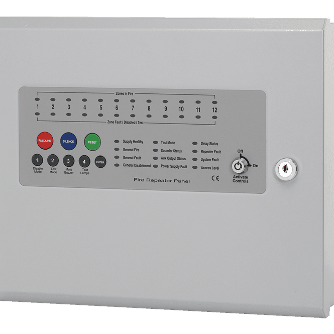 Hovedbilde ESENTO Brannalarmsentral 8 Soner