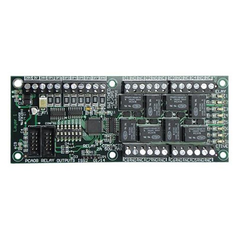 Esento Relekort 8 utganger for Esento 8 og 12 soner