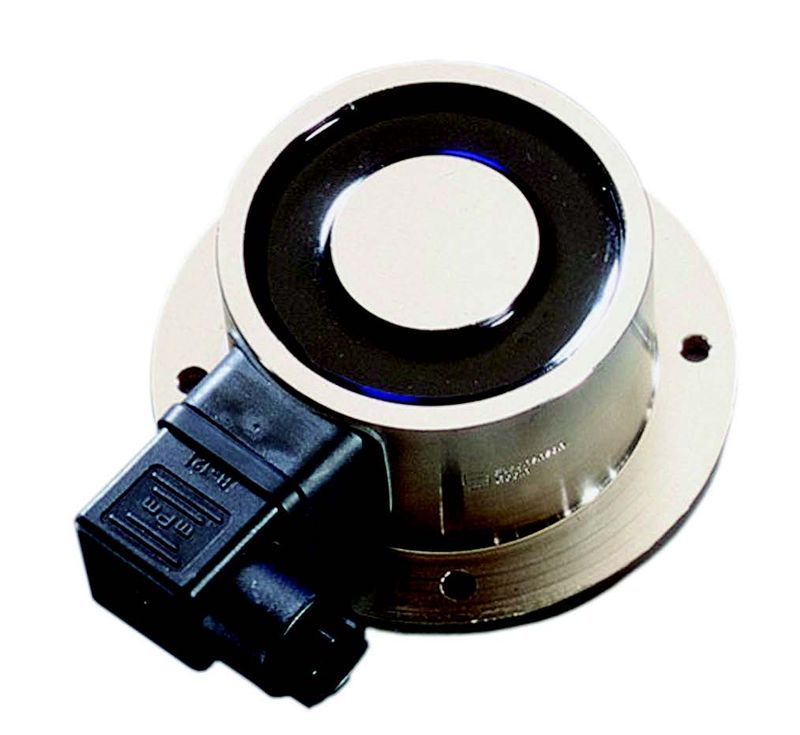 Dørholdermagnet  24Vdc 120kg Vanntett