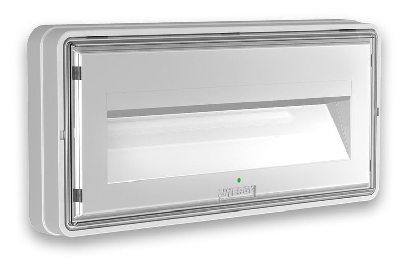 CRISTAL CW1203 Kombiarmatur LL/ML IP65 Vegg  475 lm Selvtest