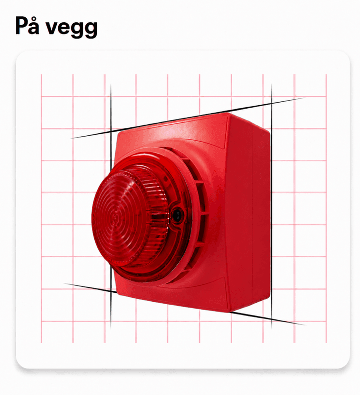 Identifire Pro sirene med VID 